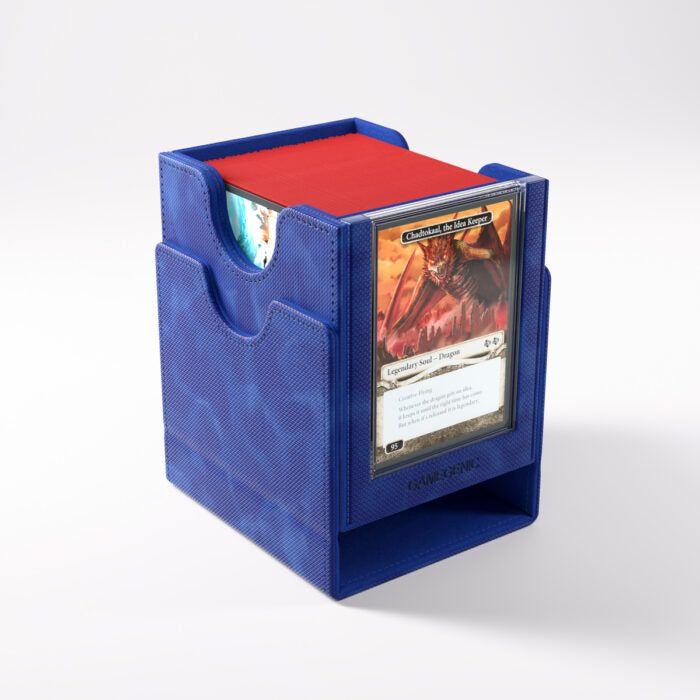 Deck Box Gamegenic Sidekick PRO 100+ XL Convertible Blue – Per Carte TCG / Commander