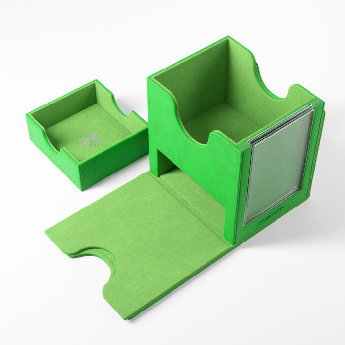 Deck Box Gamegenic Sidekick PRO 100+ XL Convertible Green – Per Carte TCG / Commander