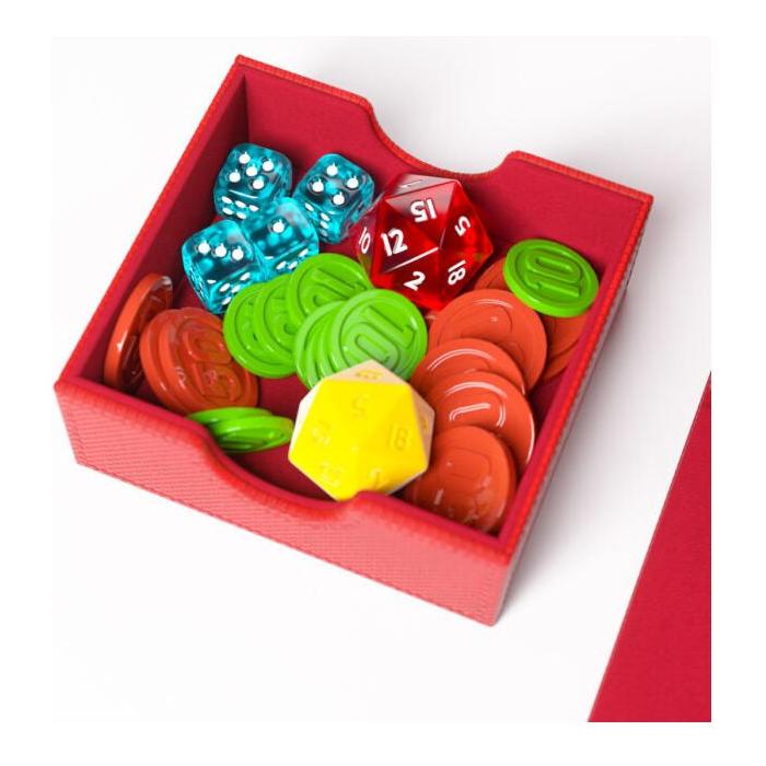 Deck Box Gamegenic Sidekick PRO 100+ XL Convertible Red – Per Carte TCG / Commander