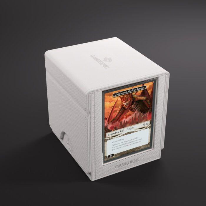 Deck Box Gamegenic Sidekick PRO 100+ XL Convertible White – Per Carte TCG / Commander