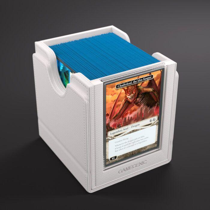 Deck Box Gamegenic Sidekick PRO 100+ XL Convertible White – Per Carte TCG / Commander