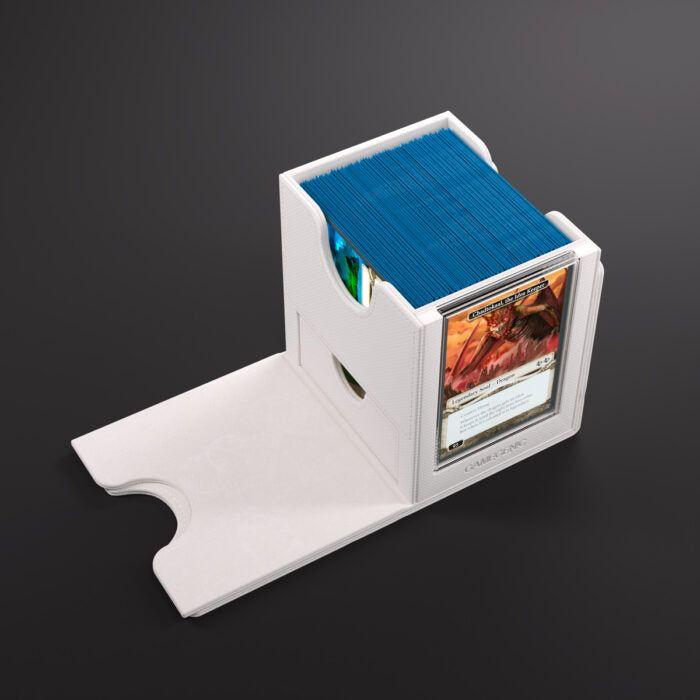 Deck Box Gamegenic Sidekick PRO 100+ XL Convertible White – Per Carte TCG / Commander