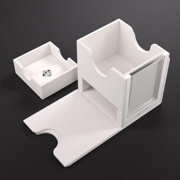 Deck Box Gamegenic Sidekick PRO 100+ XL Convertible White – Per Carte TCG / Commander