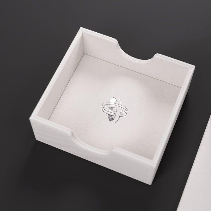 Deck Box Gamegenic Sidekick PRO 100+ XL Convertible White – Per Carte TCG / Commander