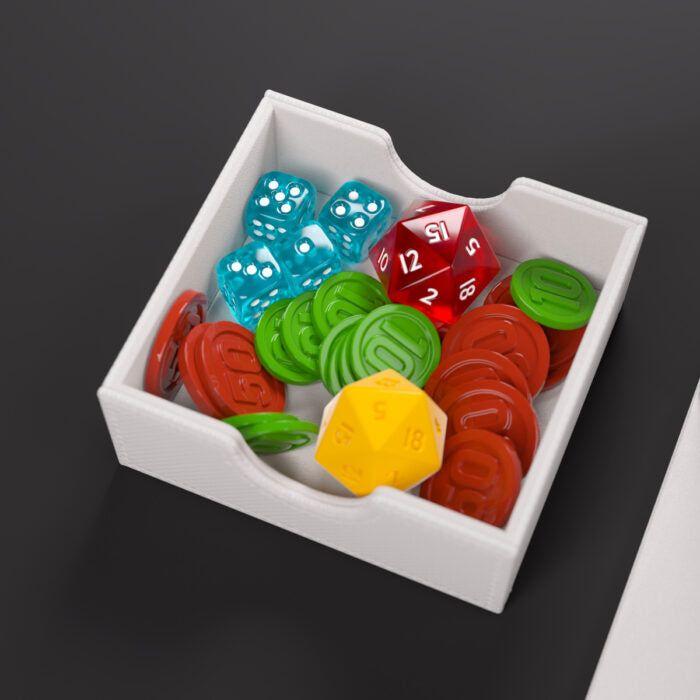 Deck Box Gamegenic Sidekick PRO 100+ XL Convertible White – Per Carte TCG / Commander