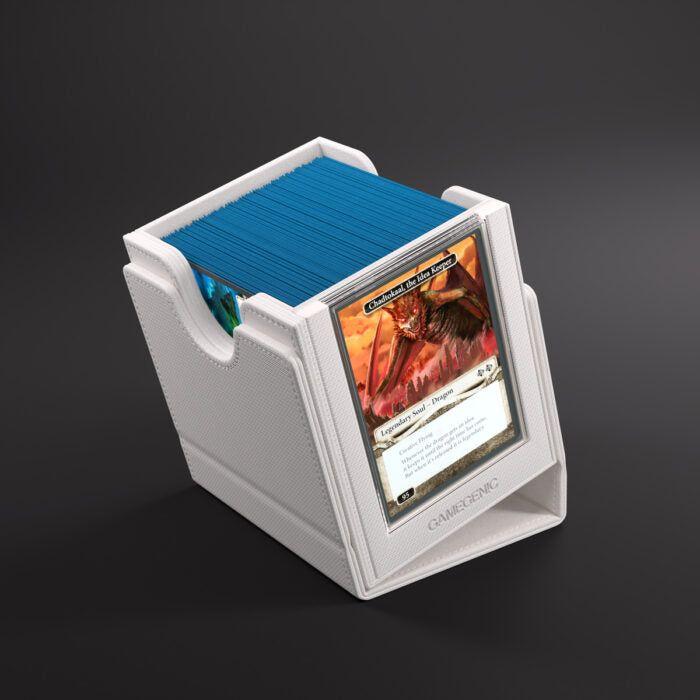 Deck Box Gamegenic Sidekick PRO 100+ XL Convertible White – Per Carte TCG / Commander