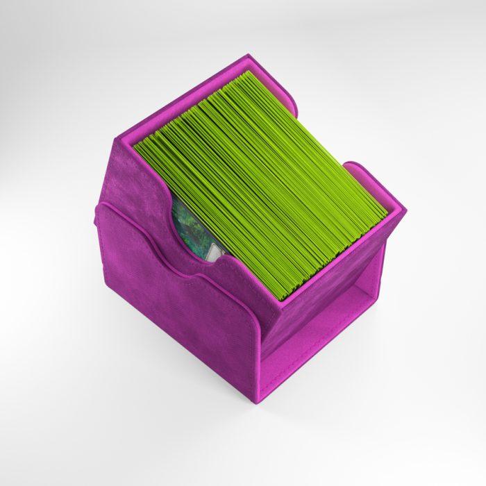 Deck Box Gamegenic Sidekick 100+ XL Convertible Purple – Per Carte TCG / Commander