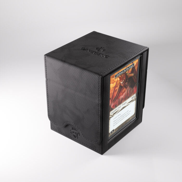 Deck Box Gamegenic Squire PLUS 100+ XL Convertible Black – Per Carte TCG / Commander