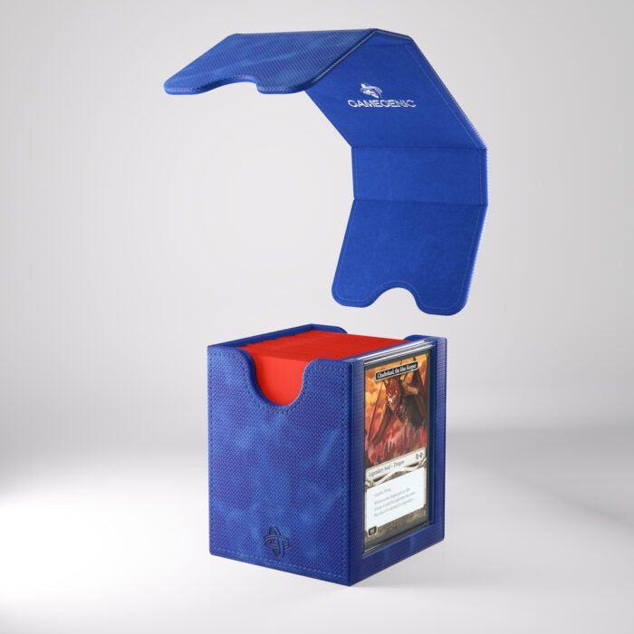 Deck Box Gamegenic Squire PLUS 100+ XL Convertible Blue – Per Carte TCG / Commander