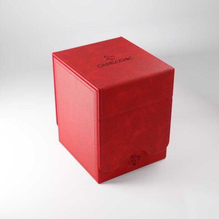 Deck Box Gamegenic Squire PLUS 100+ XL Convertible Red – Per Carte TCG / Commander