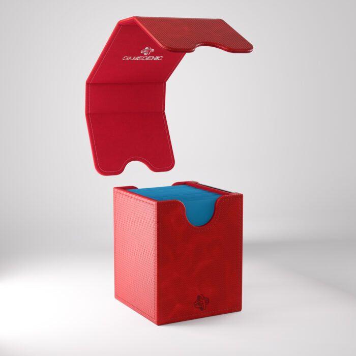 Deck Box Gamegenic Squire PLUS 100+ XL Convertible Red – Per Carte TCG / Commander