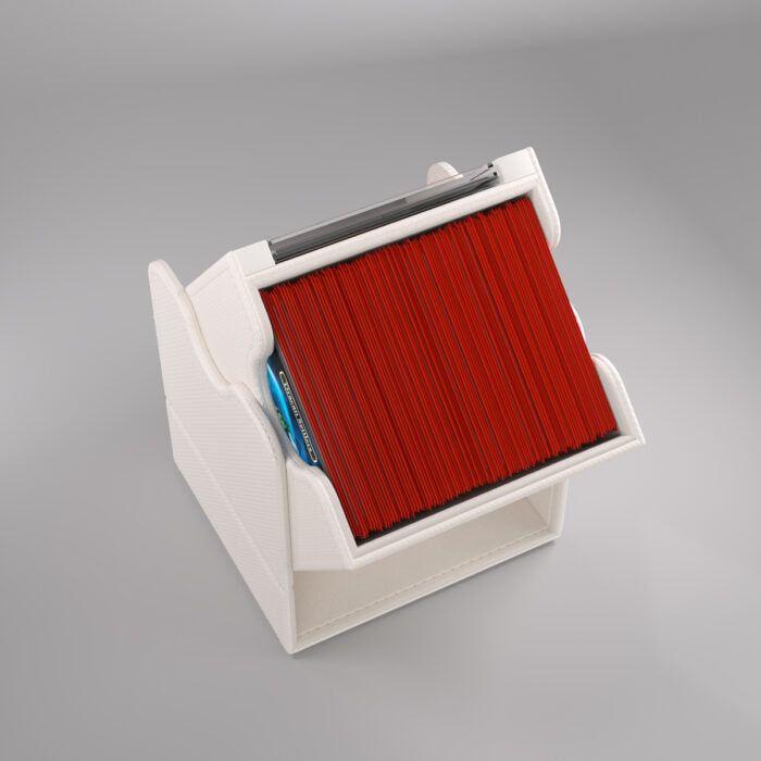 Deck Box Gamegenic Squire PLUS 100+ XL Convertible White – Per Carte TCG / Commander