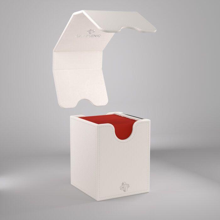 Deck Box Gamegenic Squire PLUS 100+ XL Convertible White – Per Carte TCG / Commander