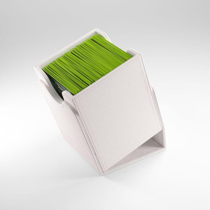 Deck Box Gamegenic Squire 100+ XL Convertible White – Per Carte TCG / Commander