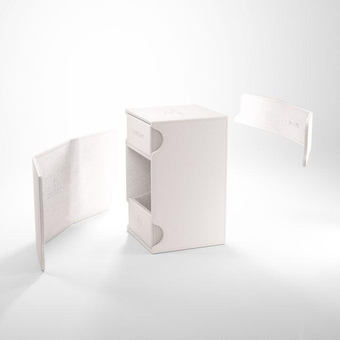 Deck Box Gamegenic Watchtower 100+ XL Convertible White – Per Carte TCG / Commander