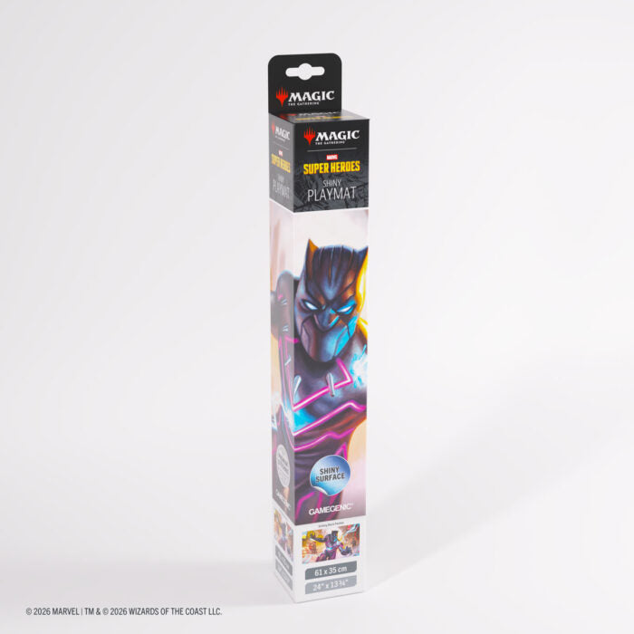Gamegenic – Magic The Gathering x Marvel Super Heroes Shiny Playmat – “Striking Black Panther”