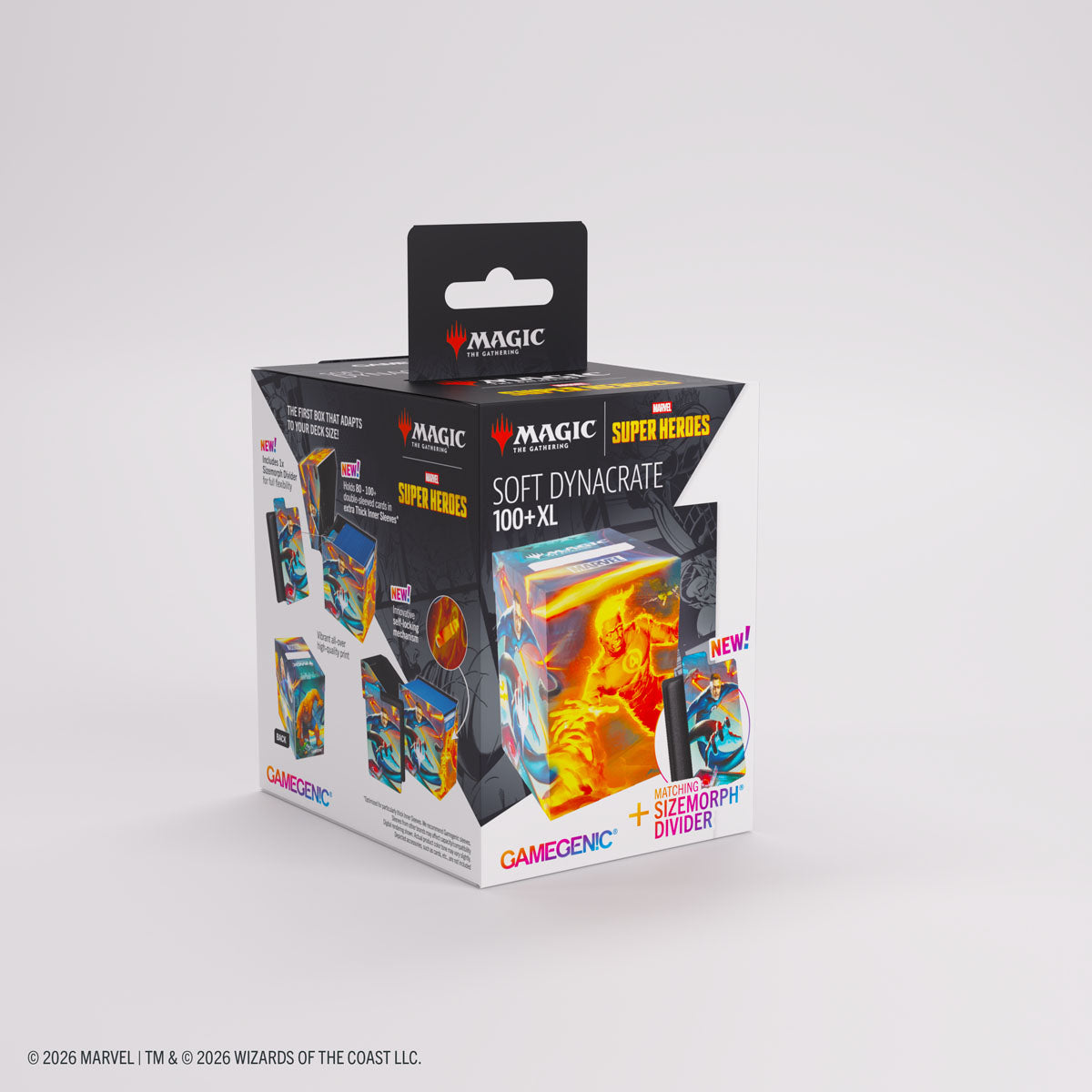 Gamegenic – Magic The Gathering x Marvel Super Heroes Soft Dynacrate 100+ XL – Fantastic Four Unleashed