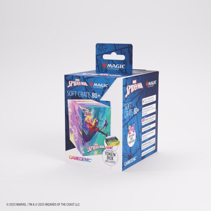 Gamegenic – Magic The Gathering x Spider-Man Soft Crate 80+ – “Spider-Man / Spider-Gwen”