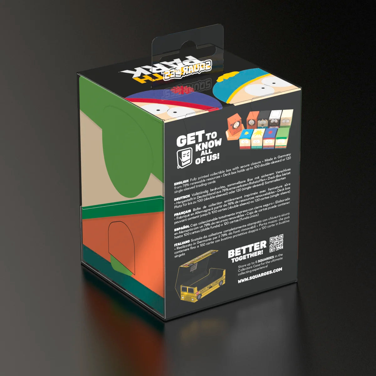 Ultimate Guard - Squaroes Boulder 100+ Deck Box South Park Kyle