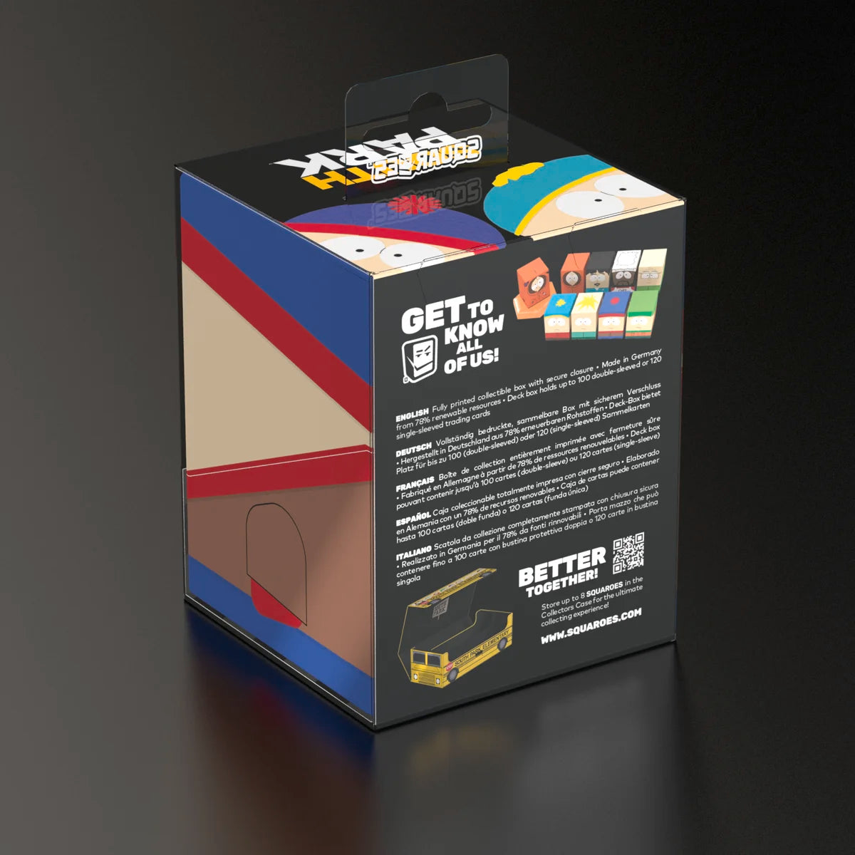 Ultimate Guard - Squaroes Boulder 100+ Deck Box South Park Stan