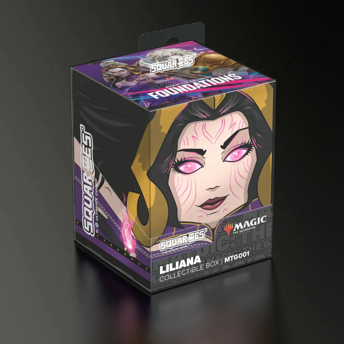 Ultimate Guard - Squaroes Boulder 100+ Deck Box Magic: The Gathering Foundations Liliana