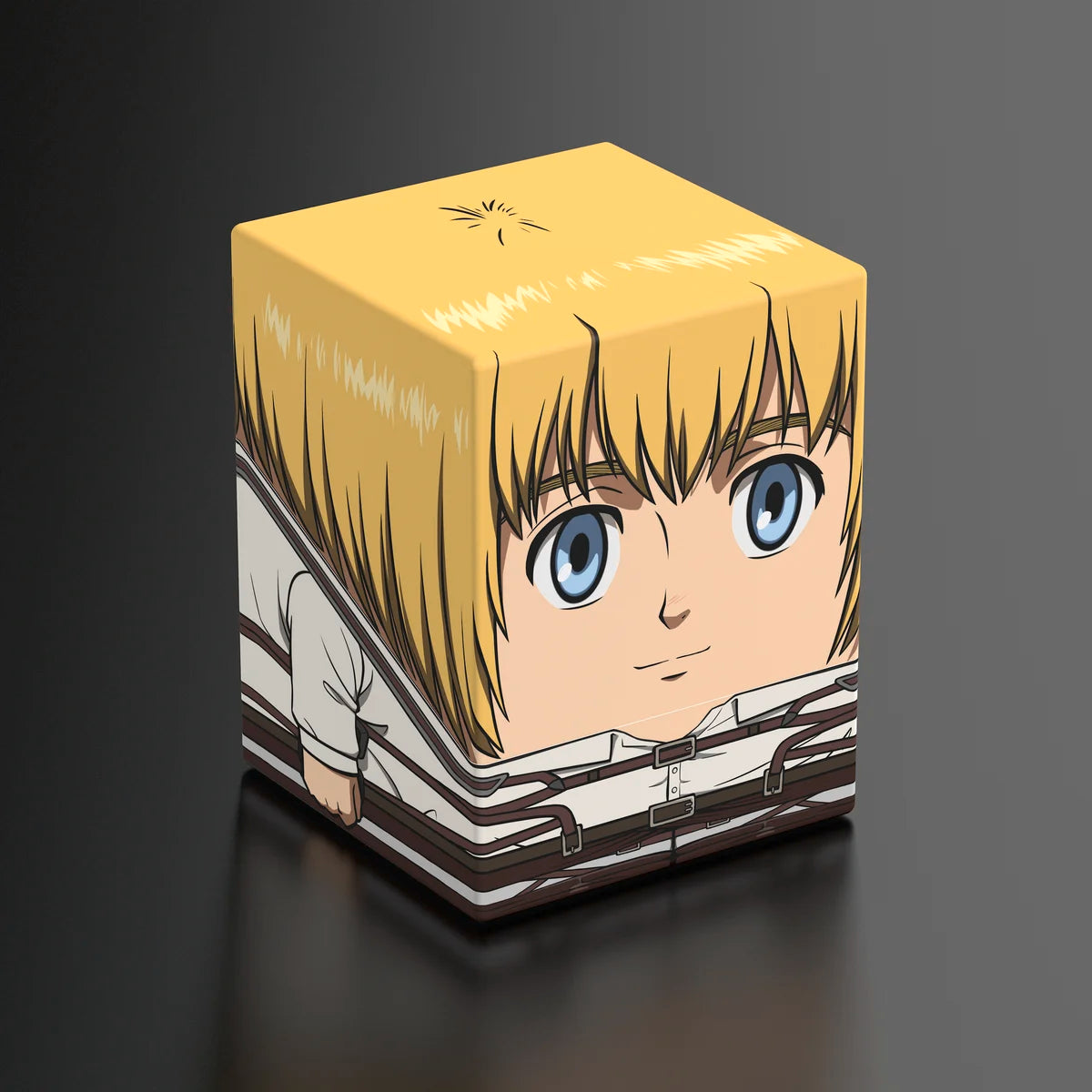 Ultimate Guard - Squaroes Boulder 100+ Deck Box Attack on Titan Armin Arlert