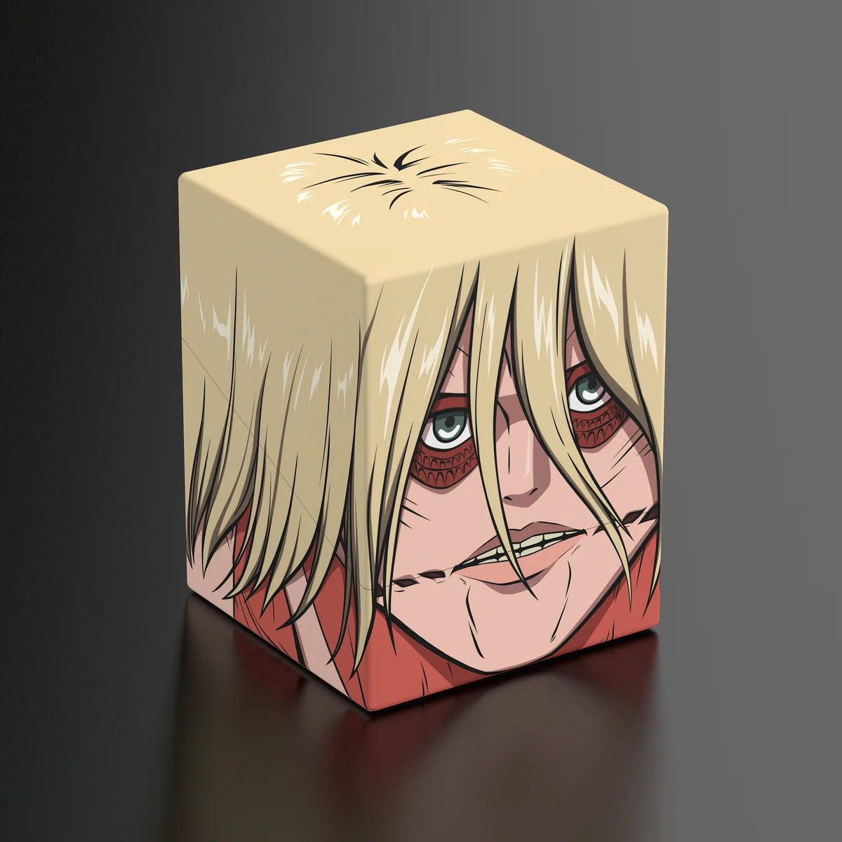 Ultimate Guard - Squaroes Boulder 100+ Deck Box Attack on Titan Female Titan