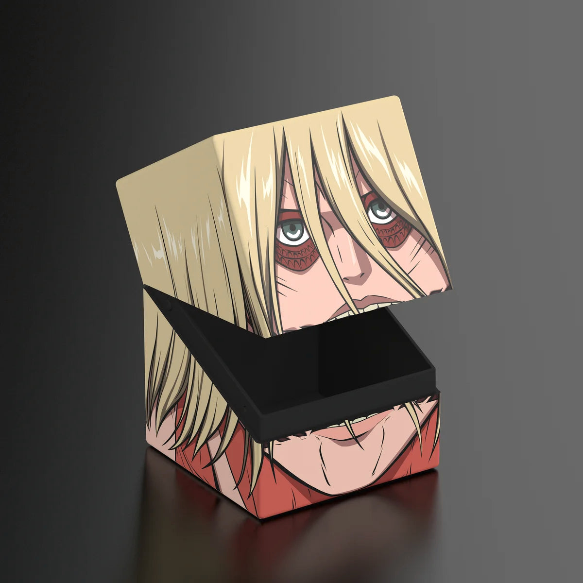 Ultimate Guard - Squaroes Boulder 100+ Deck Box Attack on Titan Female Titan