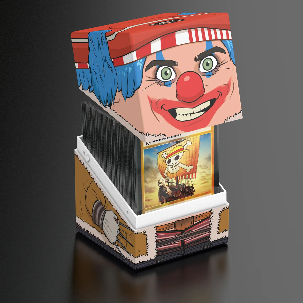 Ultimate Guard - Squaroes Squaroe 100+ Deck Box One Piece - Buggy the Clown
