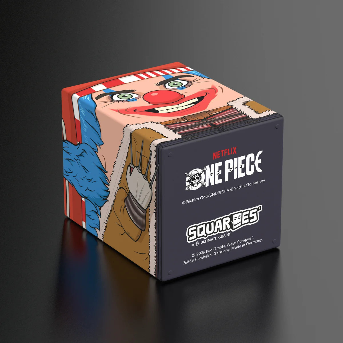 Ultimate Guard - Squaroes Squaroe 100+ Deck Box One Piece - Buggy the Clown