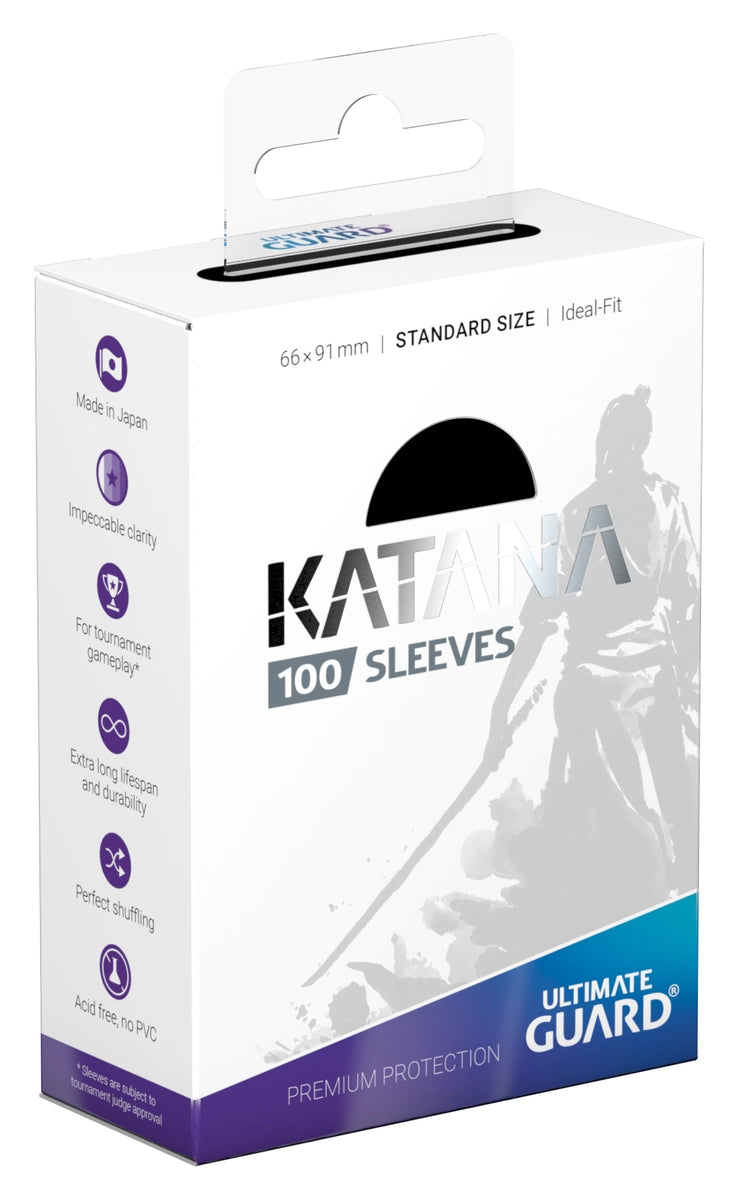 Ultimate Guard - Katana Sleeves Black (100)