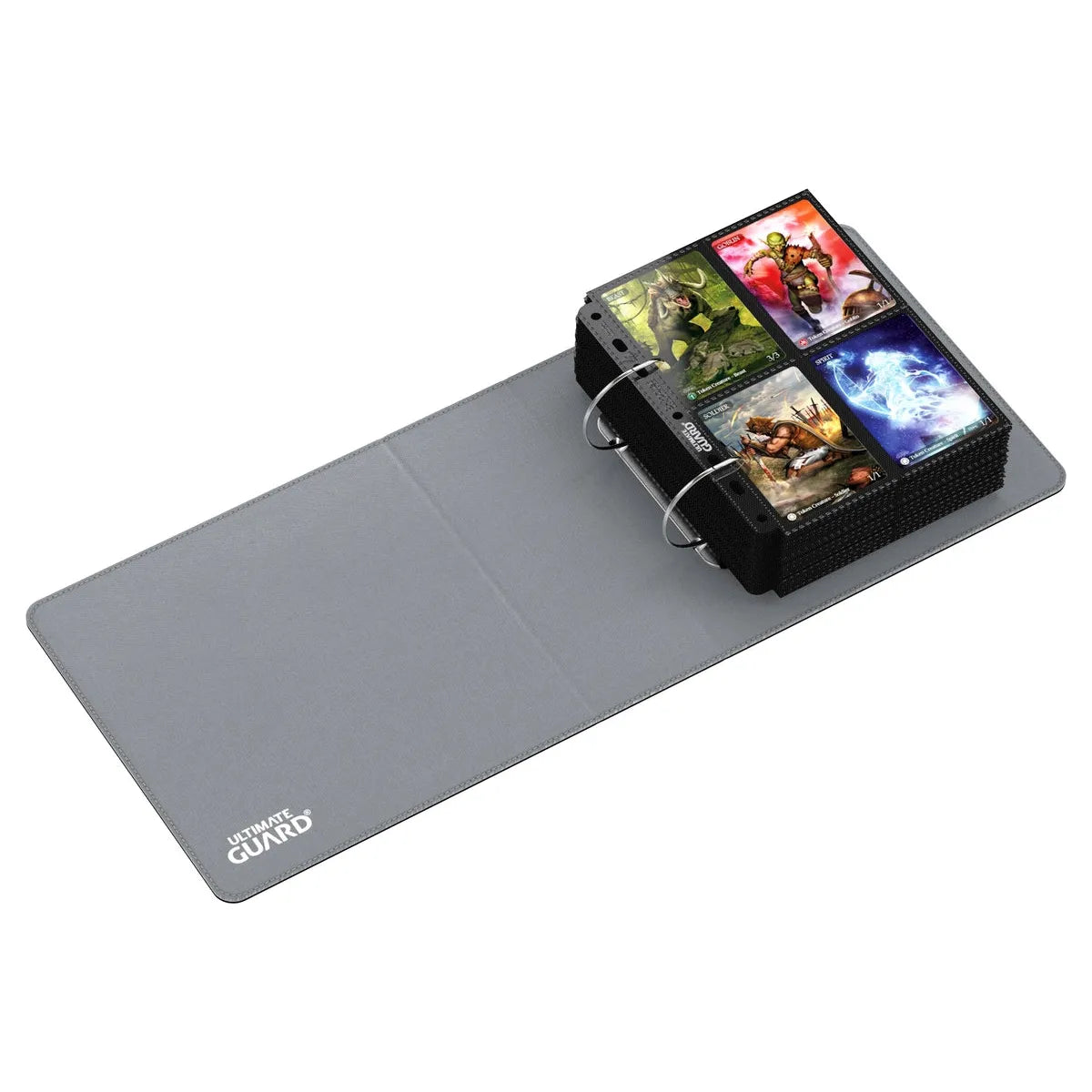 Ultimate Guard - Collector's Album Xenoskin Compact Black - Raccoglitore ad Anelli per Carte
