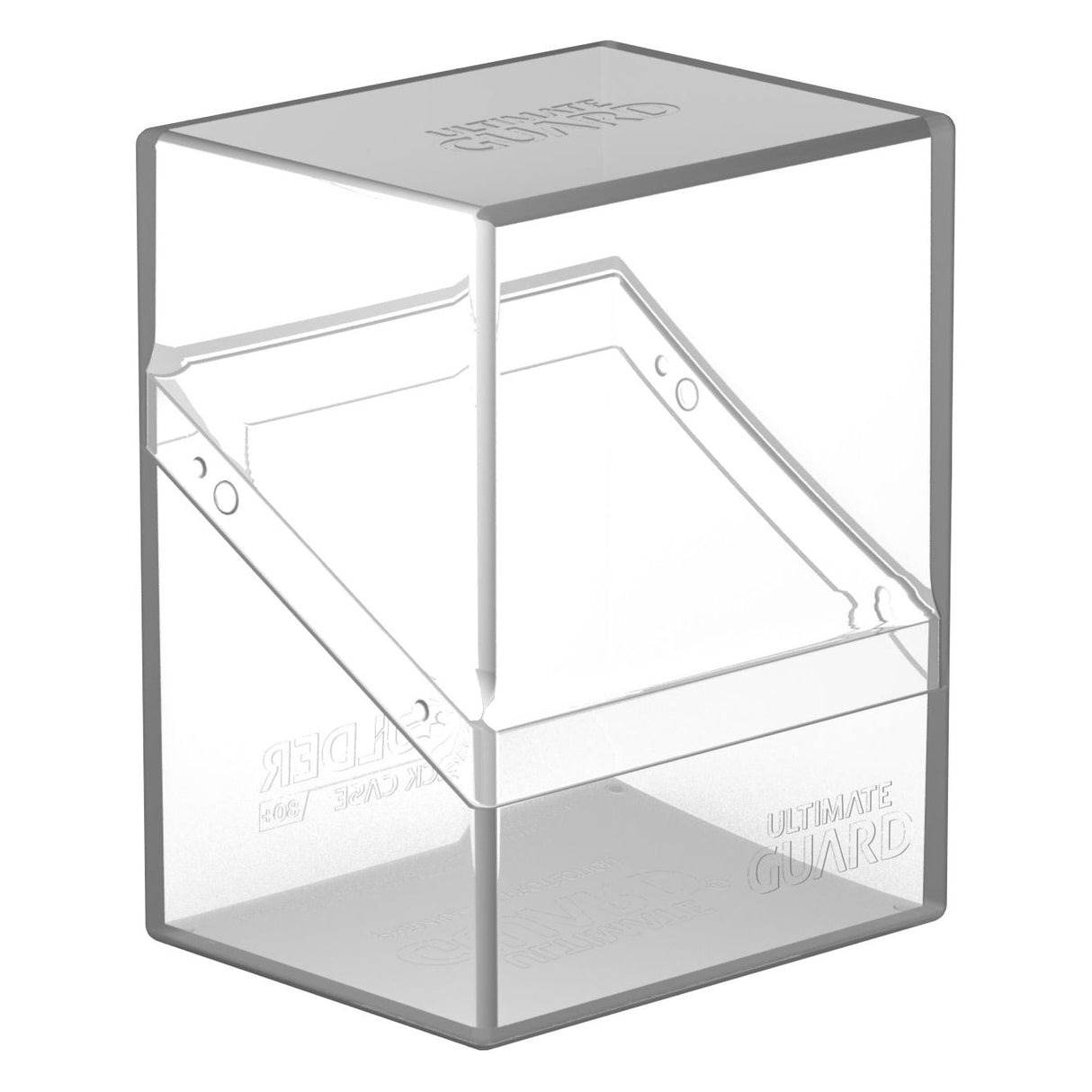 Ultimate Guard - Boulder 80+ Deck Box - Clear