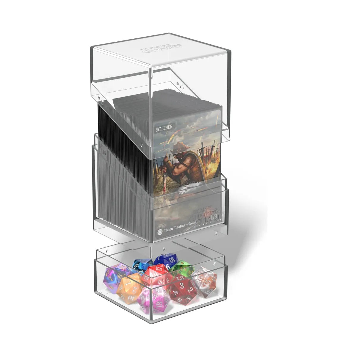 Ultimate Guard - Boulder'n'Tray 100+ Deck Box - Clear