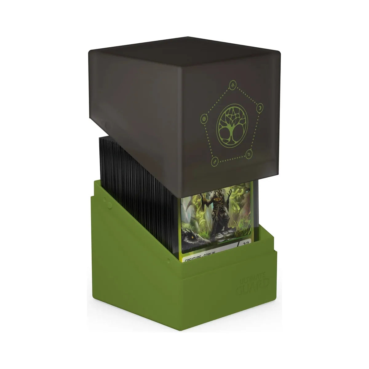 Ultimate Guard - Druidic Secrets Arbor Boulder 100+ Deck Box - Olive Green