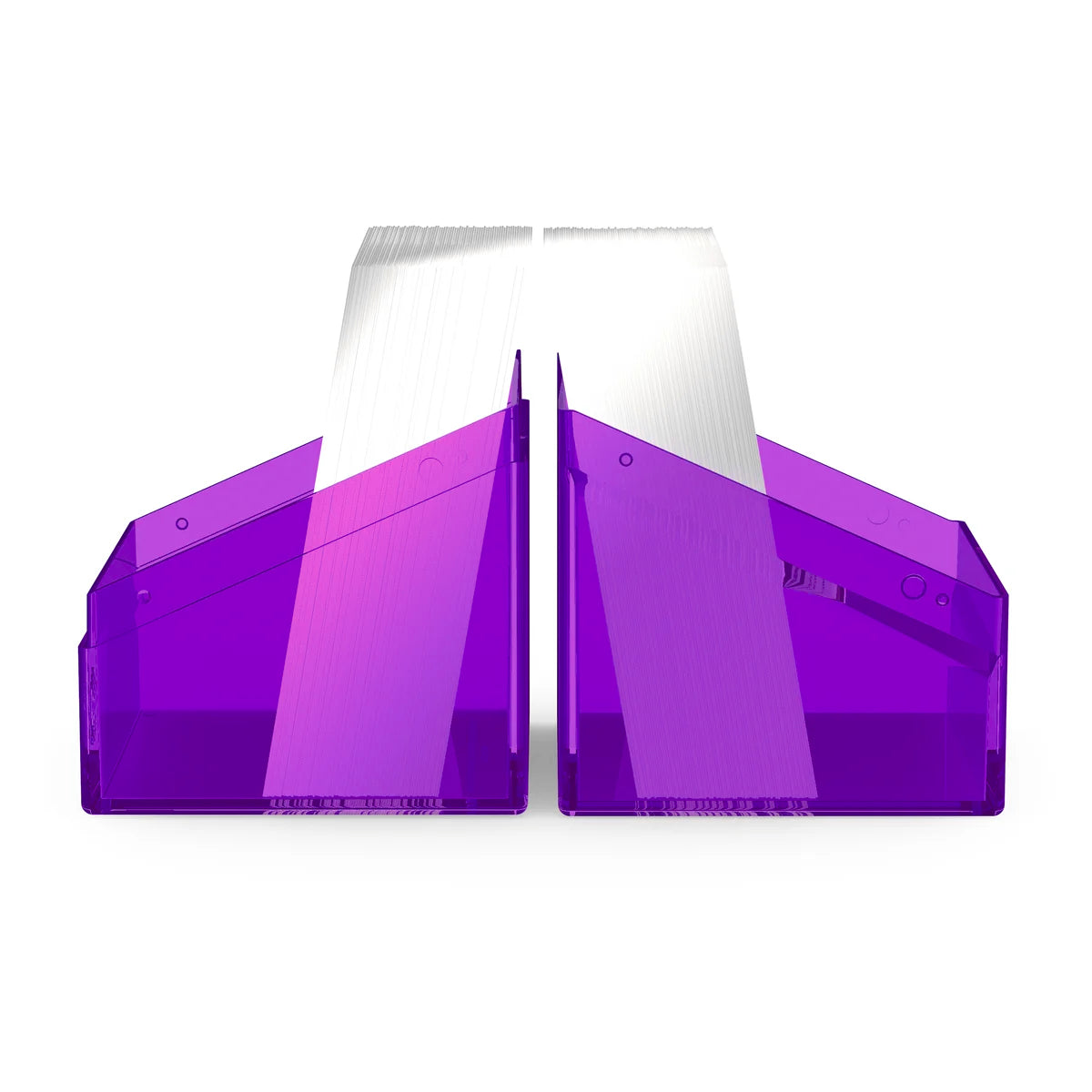 Ultimate Guard - Boulder 100+ Deck Box Clear Amethyst