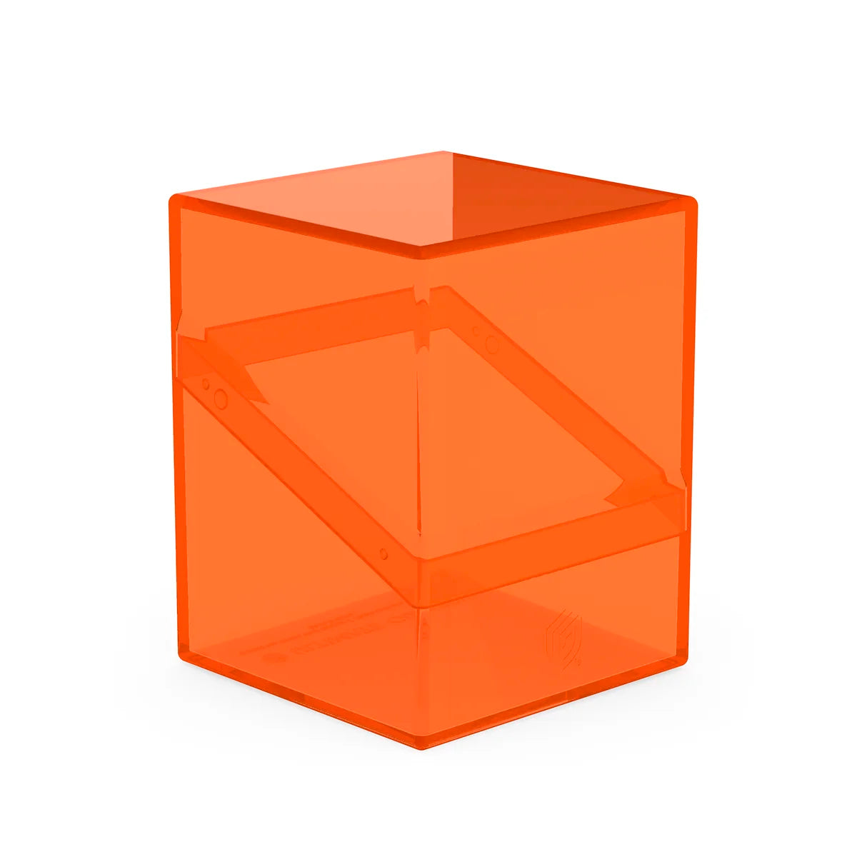 Ultimate Guard - Boulder 100+ Deck Box Clear Poppy Topaz