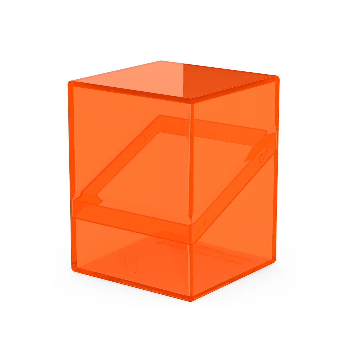 Ultimate Guard - Boulder 100+ Deck Box Clear Poppy Topaz