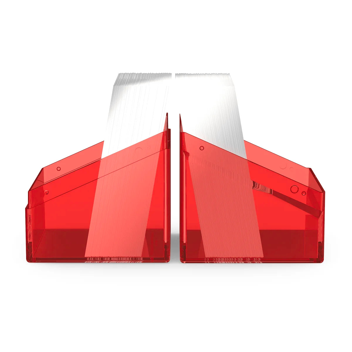 Ultimate Guard - Boulder 100+ Deck Box Clear Ruby