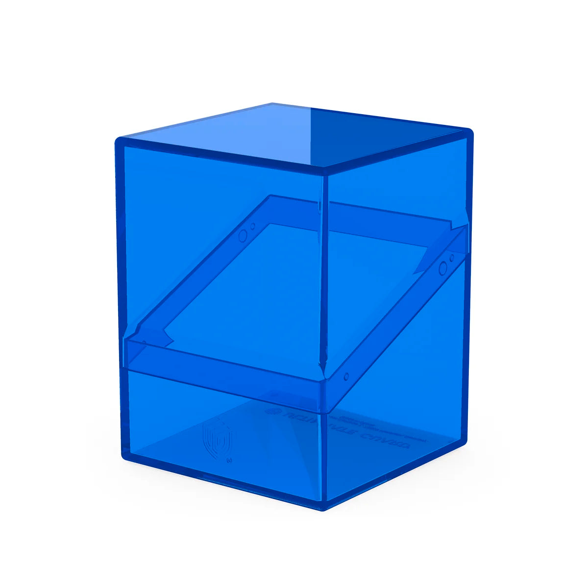 Ultimate Guard - Boulder 100+ Deck Box Clear Sapphire