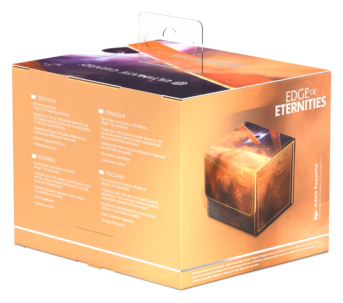 Ultimate Guard - Sidewinder 100+ Xenoskin Deck Box - Magic: The Gathering: Edge of Eternities “Adagia, Windswept Bastion”