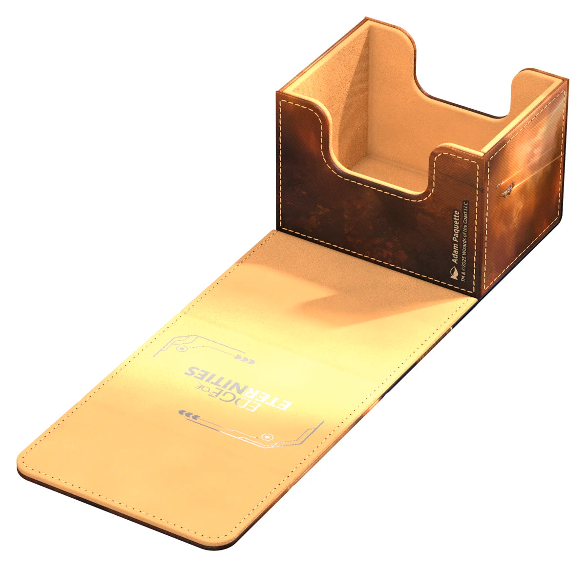 Ultimate Guard - Sidewinder 100+ Xenoskin Deck Box - Magic: The Gathering: Edge of Eternities “Adagia, Windswept Bastion”