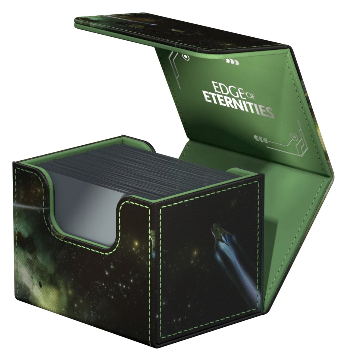 Ultimate Guard - Sidewinder 100+ Xenoskin Deck Box - Magic: The Gathering: Edge of Eternities "Hissing Quagmire"
