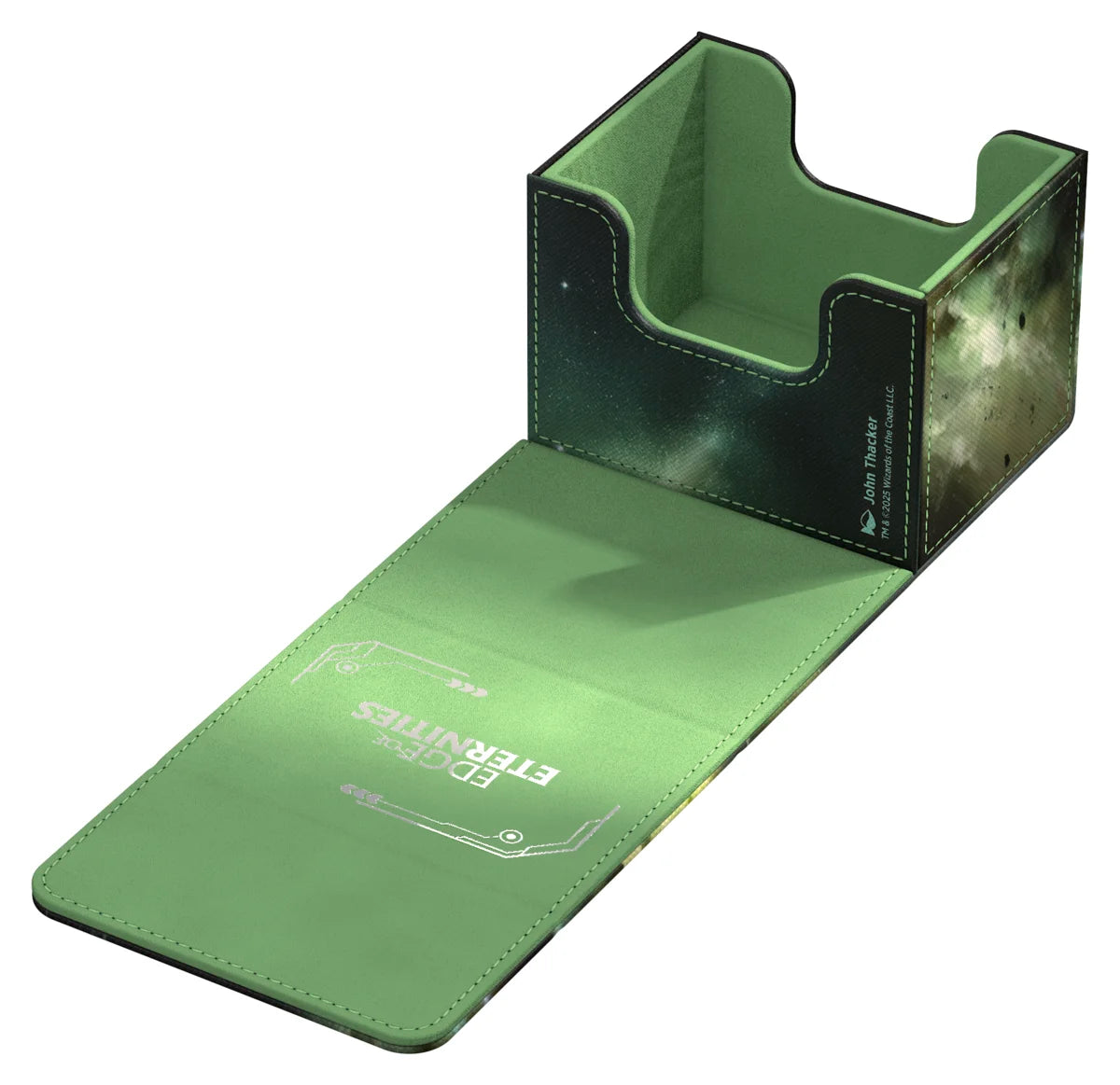 Ultimate Guard - Sidewinder 100+ Xenoskin Deck Box - Magic: The Gathering: Edge of Eternities "Hissing Quagmire"