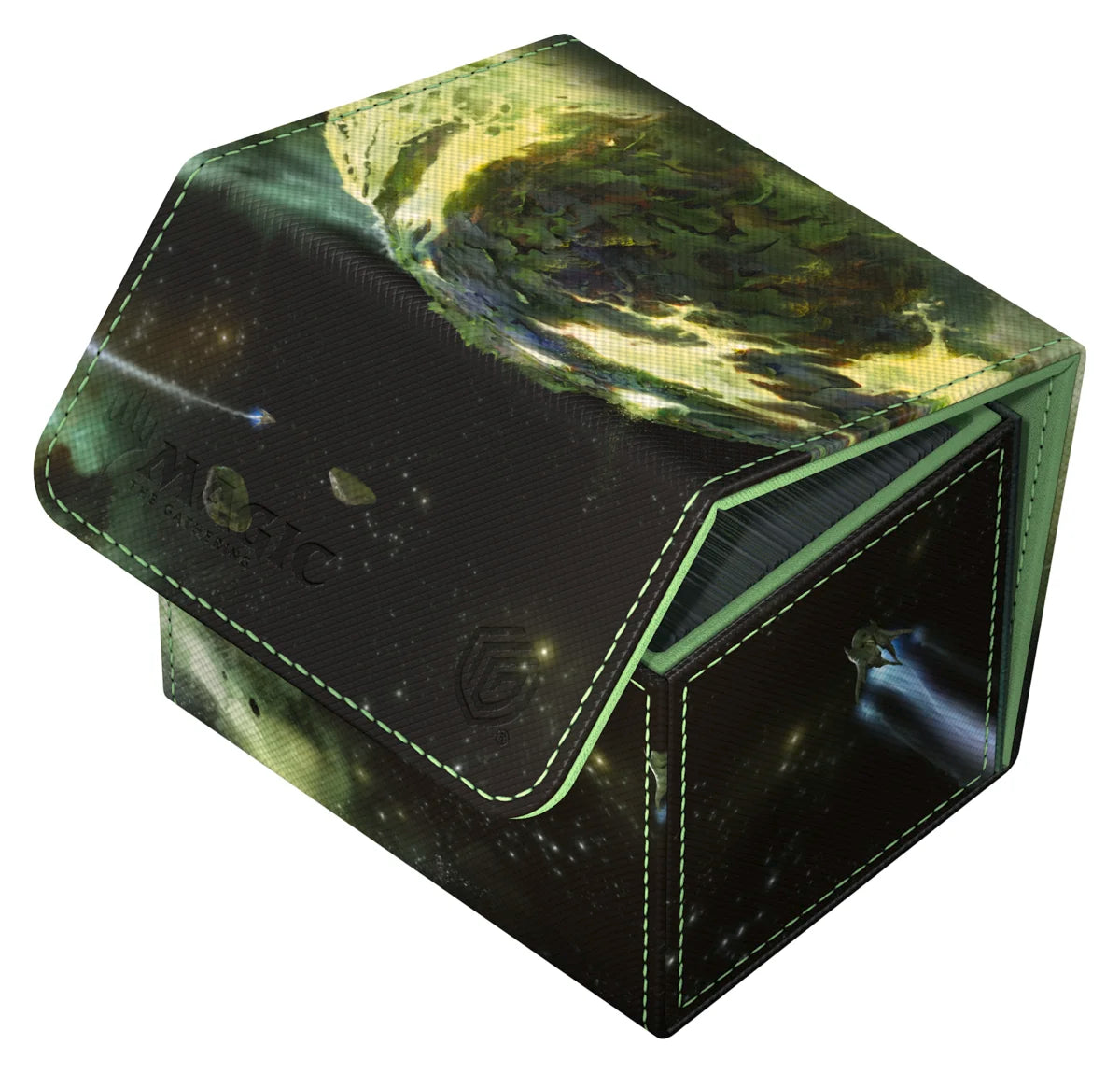 Ultimate Guard - Sidewinder 100+ Xenoskin Deck Box - Magic: The Gathering: Edge of Eternities "Hissing Quagmire"