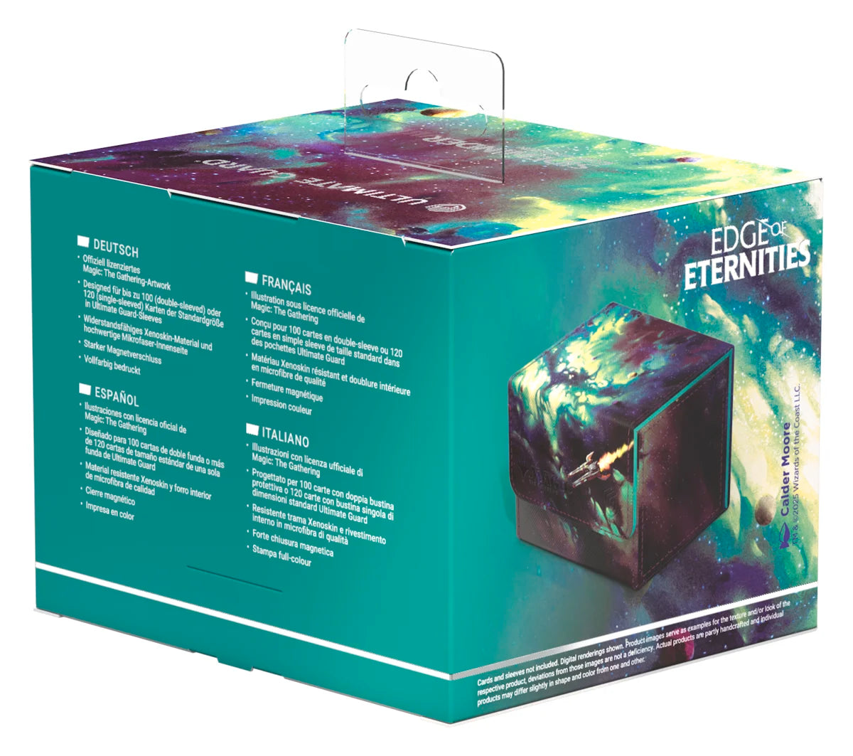 Ultimate Guard - Sidewinder 100+ Xenoskin Deck Box - Magic: The Gathering: Edge of Eternities "Blinkmoth Nexus"