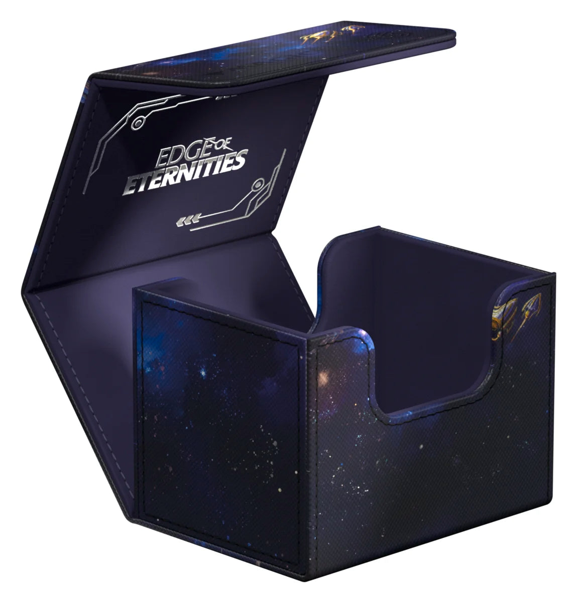 Ultimate Guard - Sidewinder 100+ Xenoskin Deck Box - Magic: The Gathering: Edge of Eternities "Gemstone Caverns"