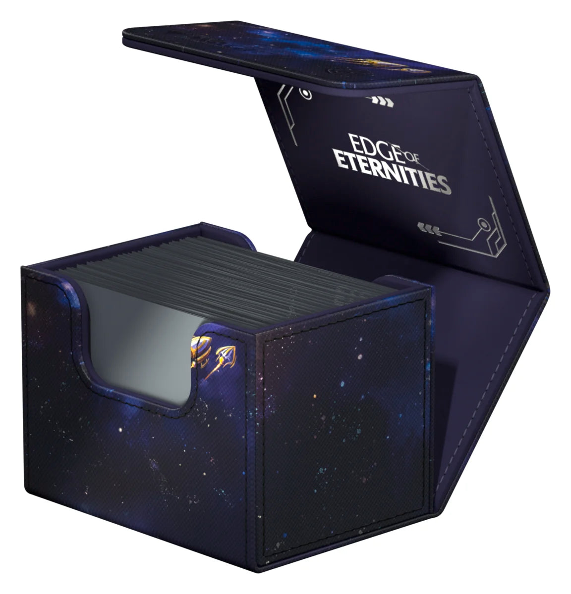 Ultimate Guard - Sidewinder 100+ Xenoskin Deck Box - Magic: The Gathering: Edge of Eternities "Gemstone Caverns"