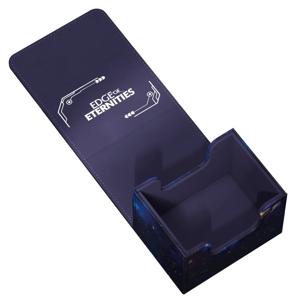 Ultimate Guard - Sidewinder 100+ Xenoskin Deck Box - Magic: The Gathering: Edge of Eternities "Gemstone Caverns"