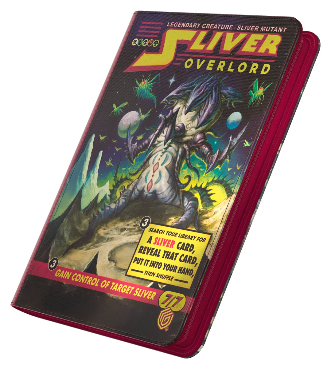 Ultimate Guard Zipfolio 360 XenoSkin MTG – Edge of Eternities “Sliver Overlord”